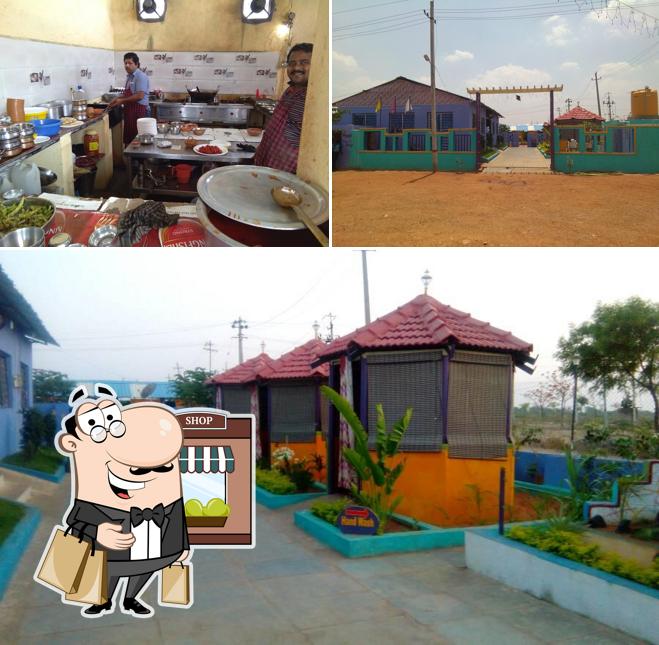 The image of exterior and interior at Royal Family Restaurant Kushtagi