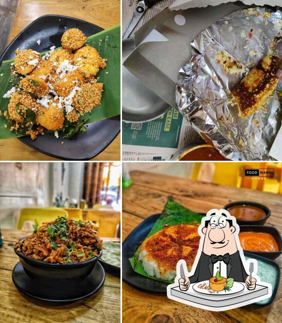Meals at South Indian Brahmin Cafe