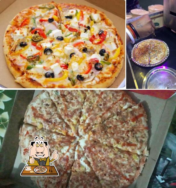 Get pizza at The Pizza King