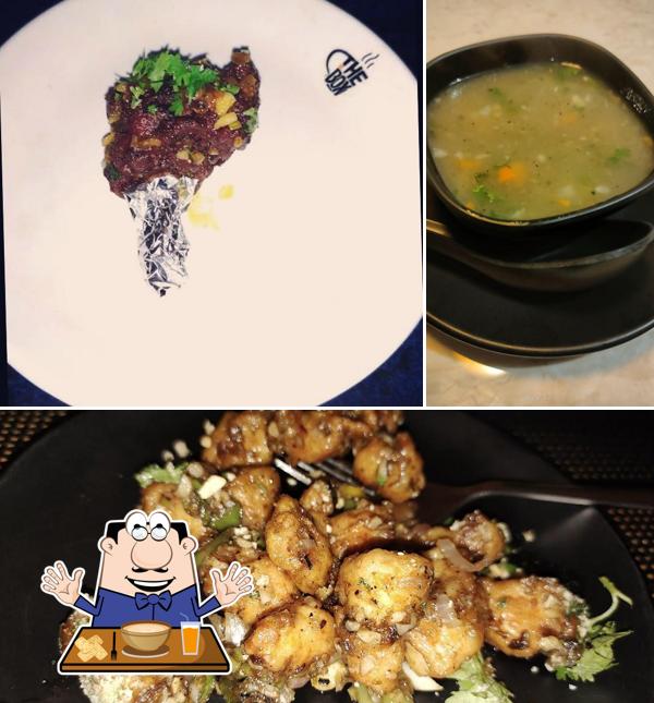 Clam chowder at @swaad Restaurant