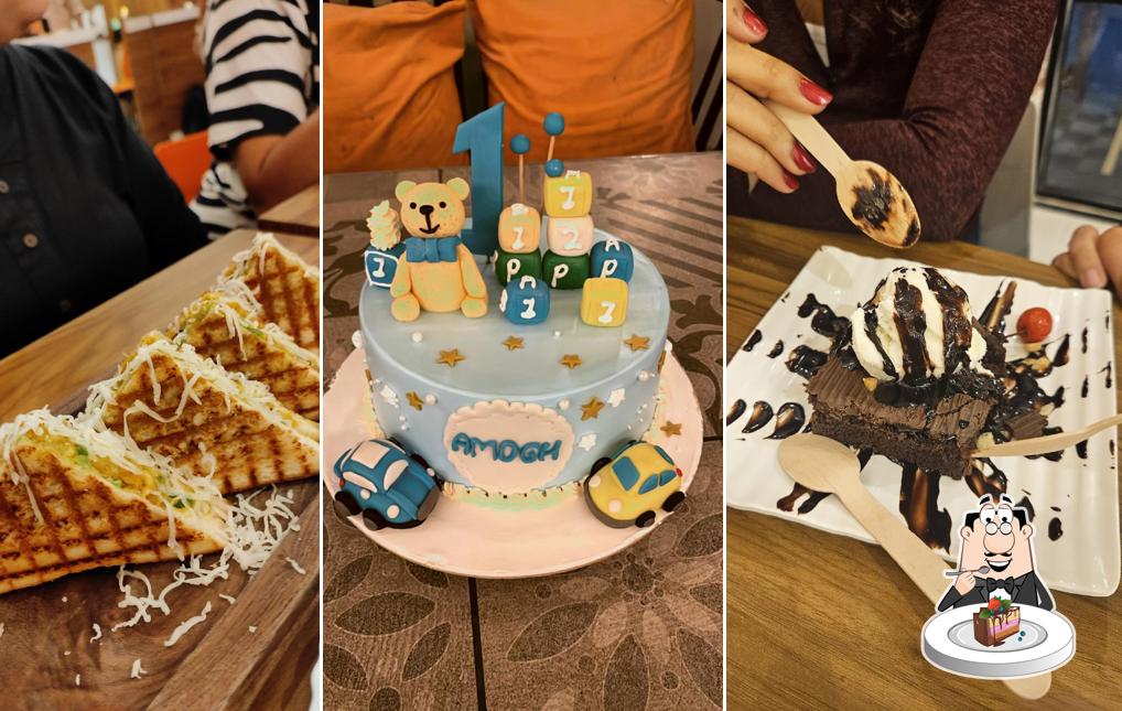 Chocolate cake at 7th Heaven