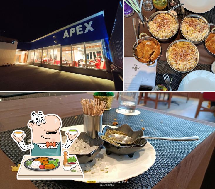Food at Apex Hotel