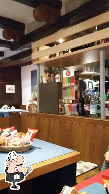 Gli interni di Gasthof Kreuz Hägglingen
