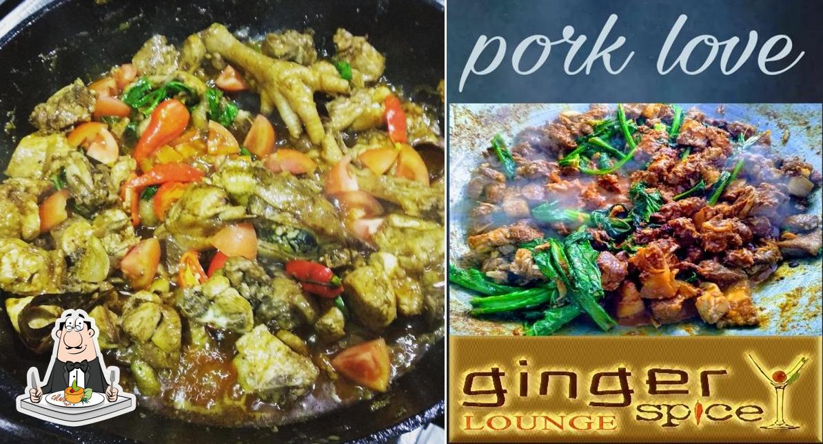Meals at Ginger Spice Lounge