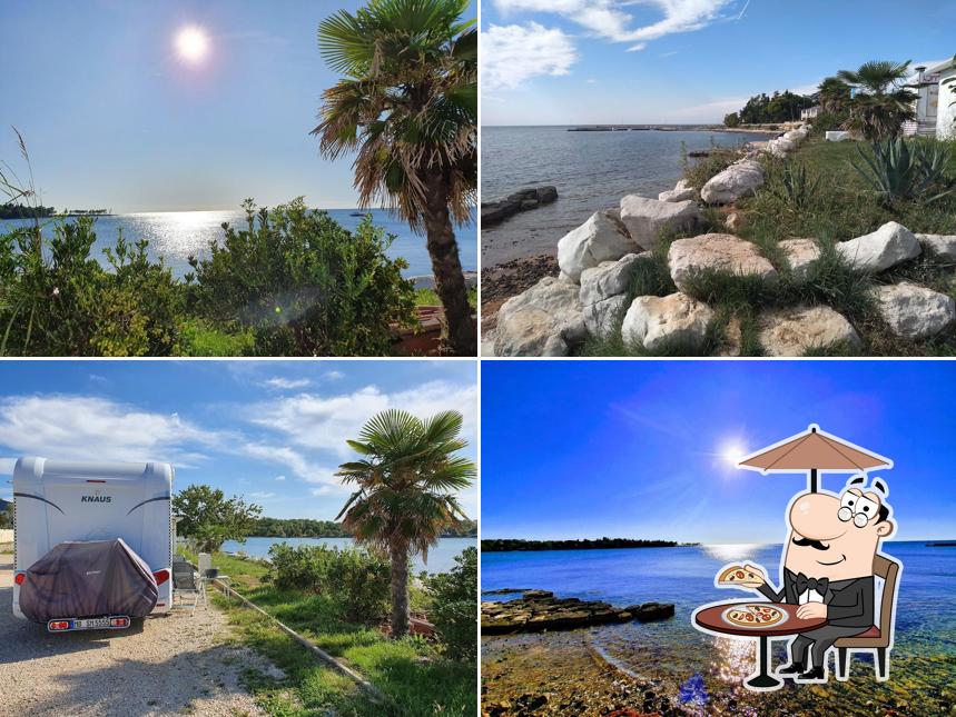 Curiosa tra la parte esterna di Happy Food