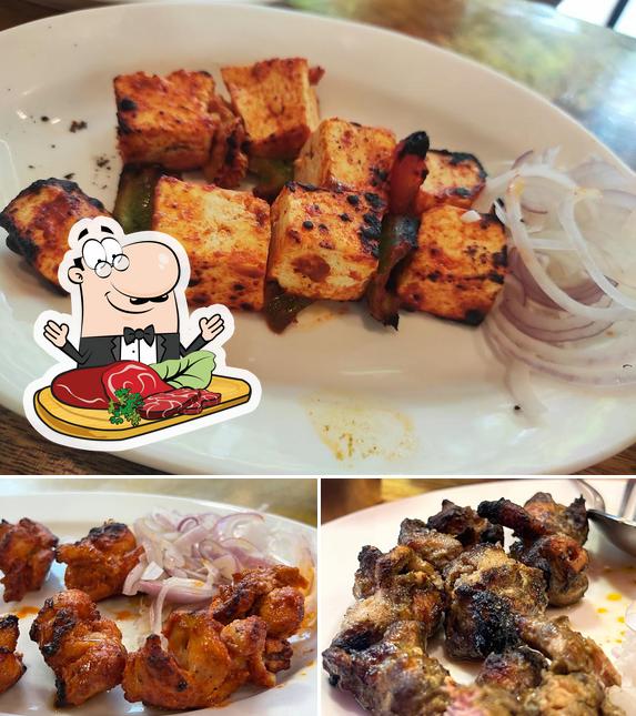 There’s a selection of dishes for meat lovers