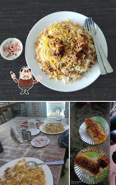 Food at Paradise Restaurant