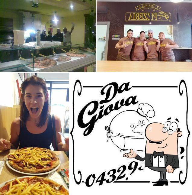 Gli interni di Pizzeria Da Giova