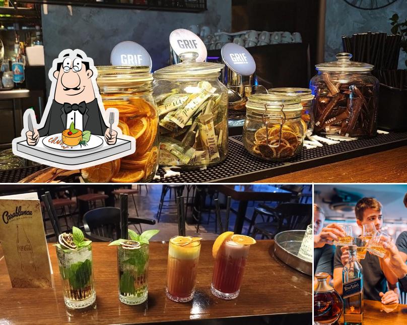 La immagine di cibo e bevanda da Caffe & cocktail bar Casablanca