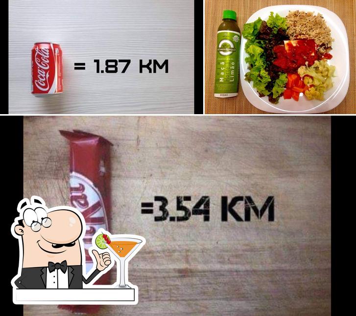 Peça uma bebida do menu
