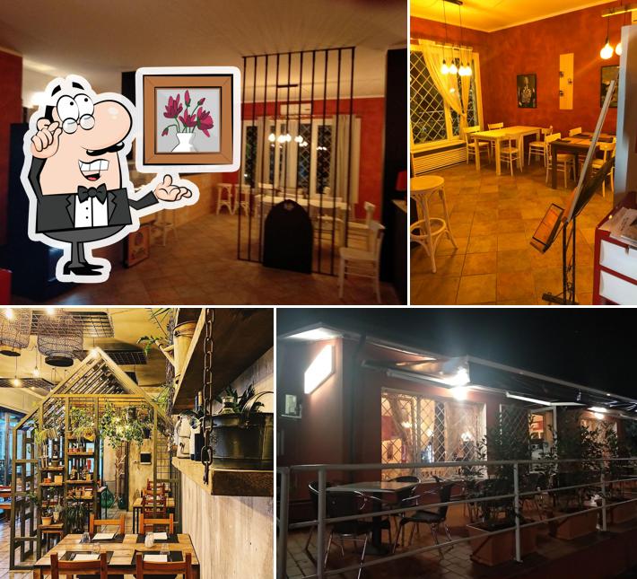 Gli interni di Osteria e Spaghetteria Rovigo - La Clinica dei Sani