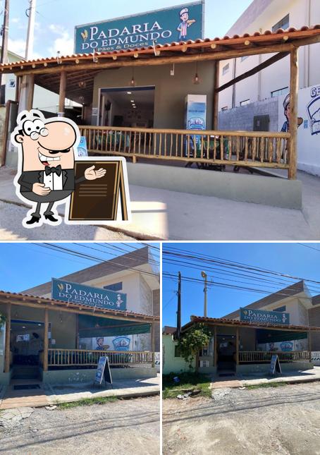 O exterior do Padaria do Edmundo