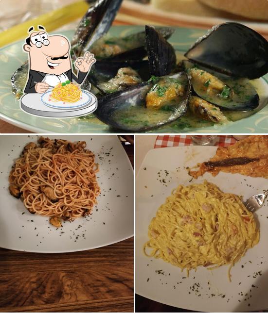 Spaghetti alla carbonara al Pizzeria PODION Konoba