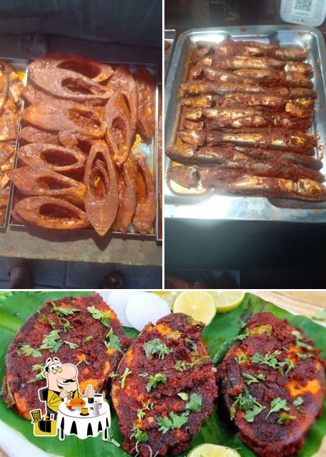 Food at Royal fish tawa fry