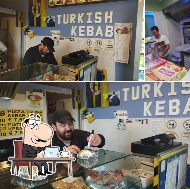 Gli interni di Turkish Kebab & pizza Spinea