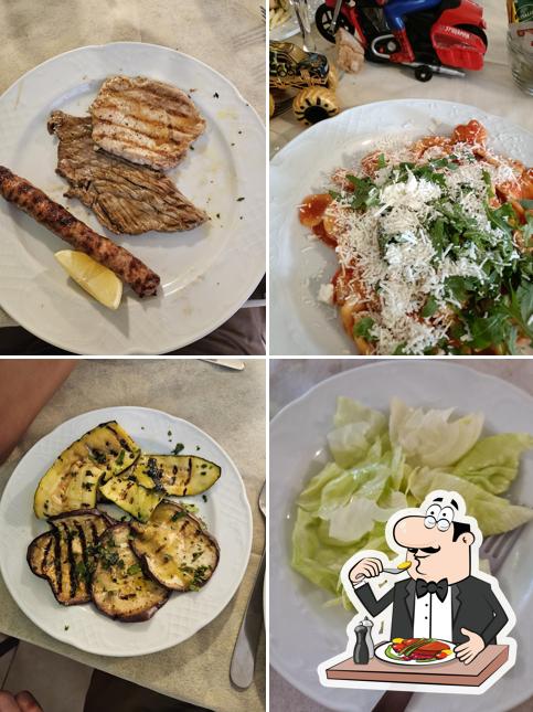 Cibo al Ristorante Trattoria Le More