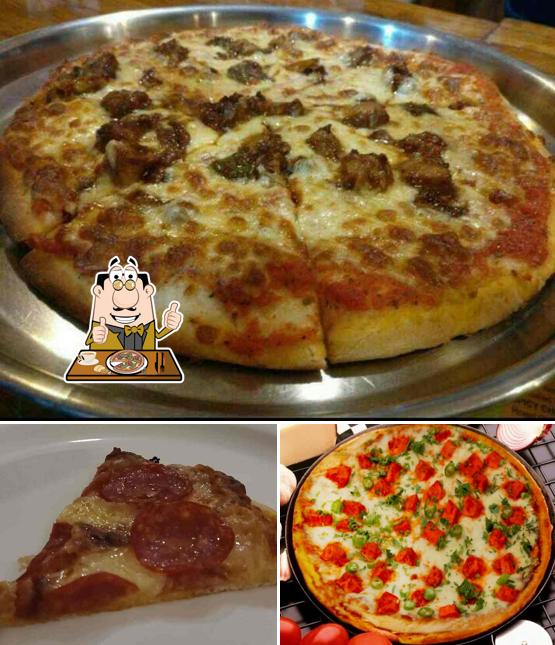 Pick pizza at Smokin' Joe's Pizza