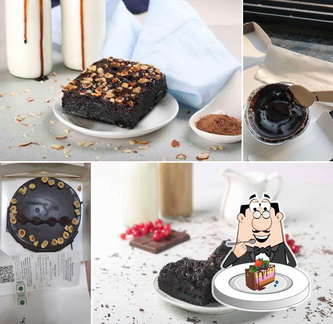 Chocolate cake at Sweet Truth Manewada