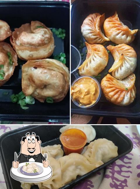 Dumplings at The Momo Co