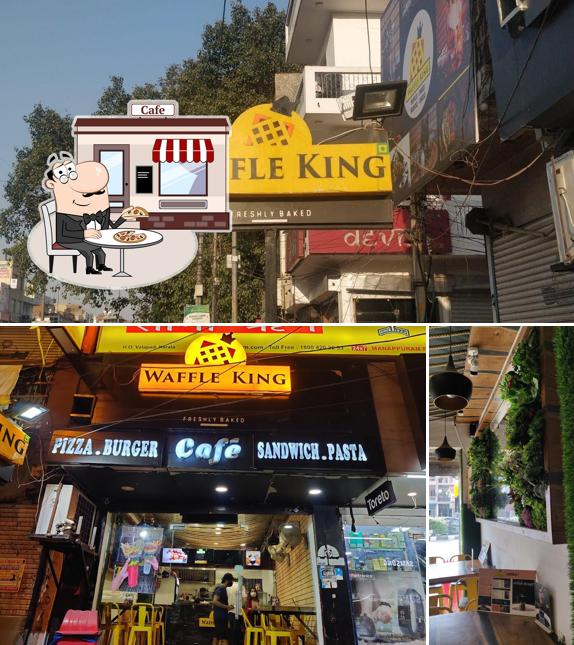 Enjoy the view outside Waffle King