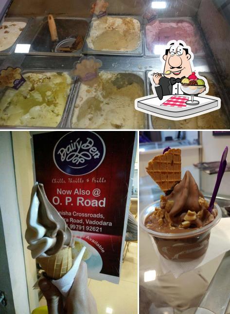 Don’t forget to order a dessert at DAIRY DEN