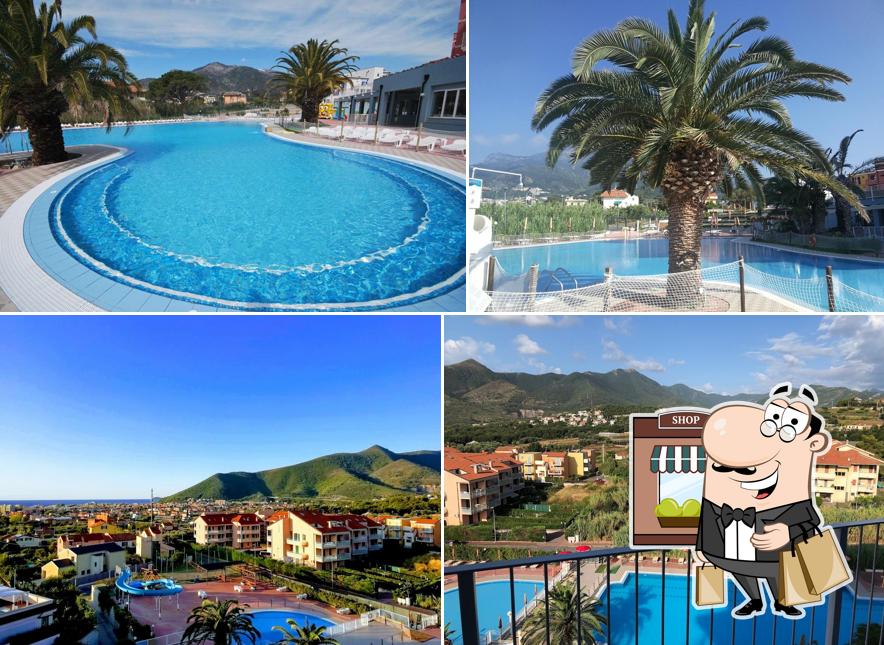 Gli esterni costituiscono una caratteristica importante di Ai Pozzi Village Hotel & Resort