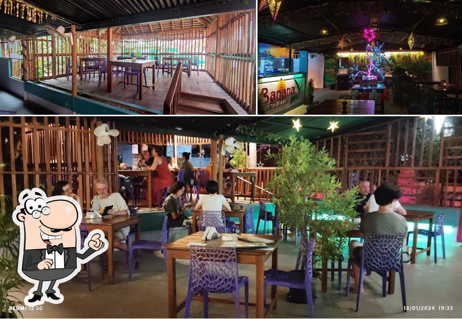 Check out how BANANA LEAF Kovalam Pure Vegetarian Restaurant looks inside