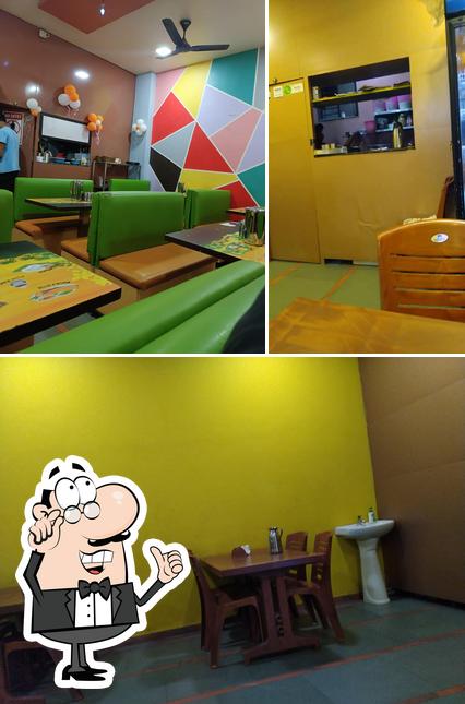 The interior of Bombay Bite's