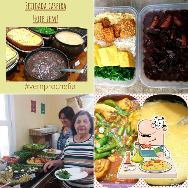 Comida em Chefia Restaurante