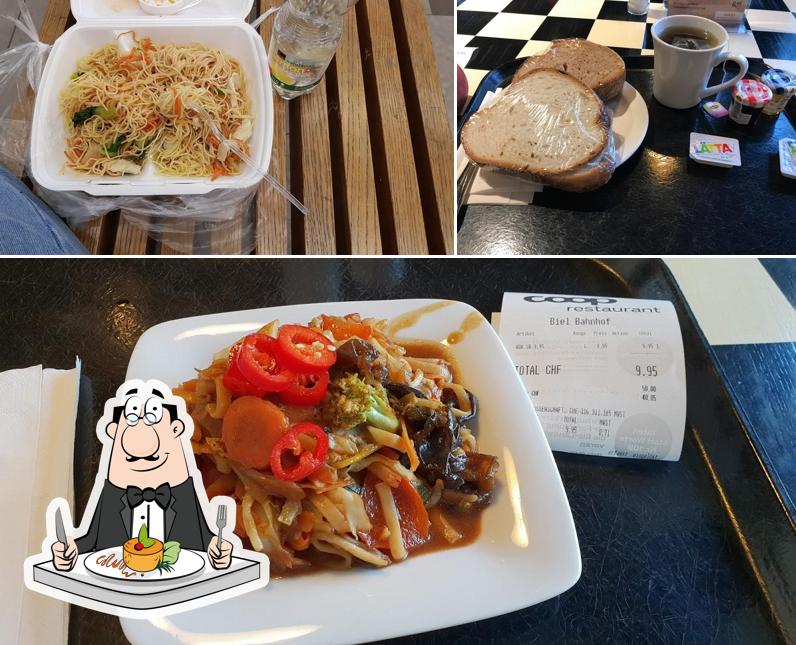 Platti al Coop Restaurant Biel Bahnhof