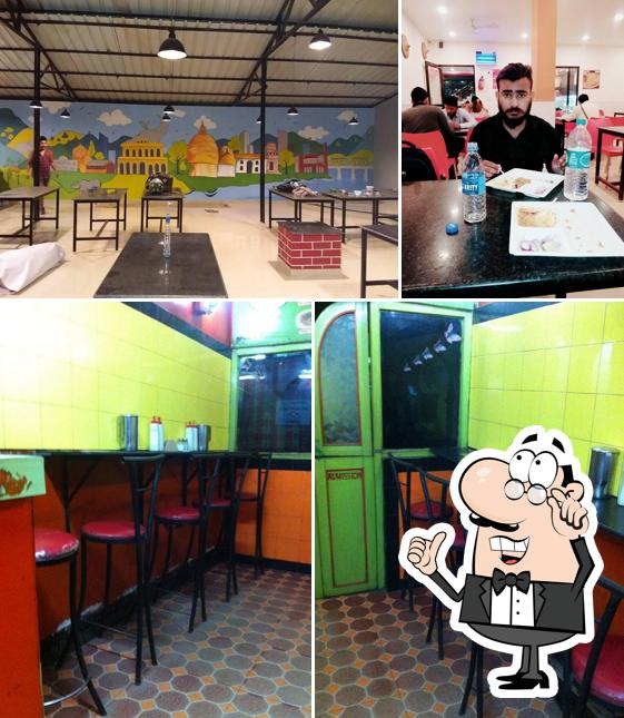 The interior of Food Plaza