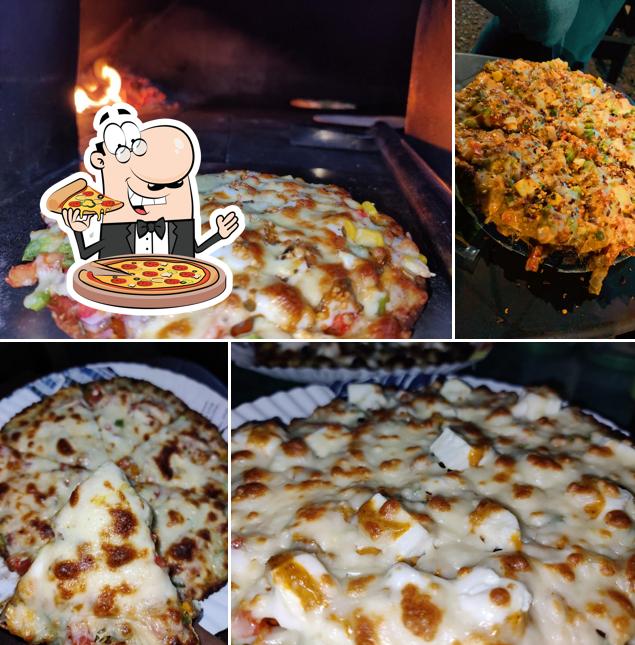 Try out different types of pizza