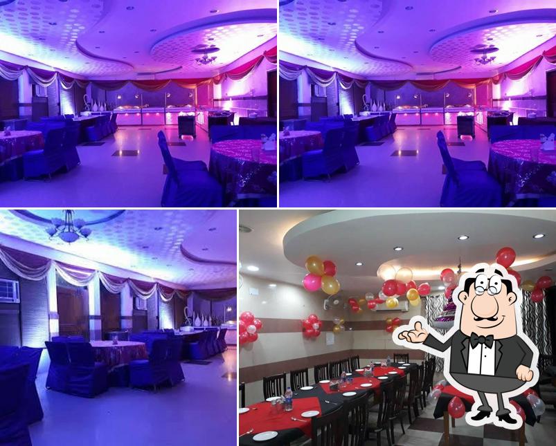 The interior of Gymkhana Club Restaurant