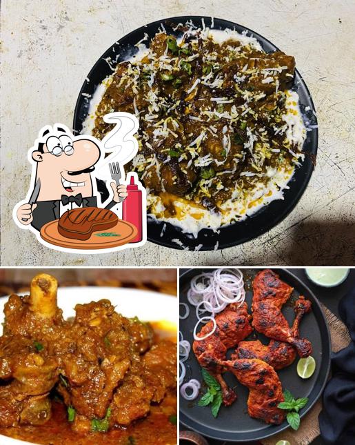 HITCHKI CAFE & RESTAURANT serves meat dishes