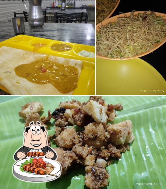 Meals at Salem sri Saravanaa bhavan hotels
