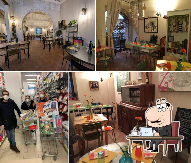Gli interni di “IL Chicco Bistrot”