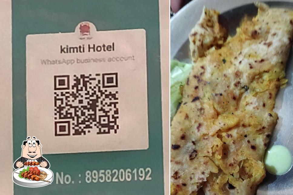 Food at Kimti Hotel