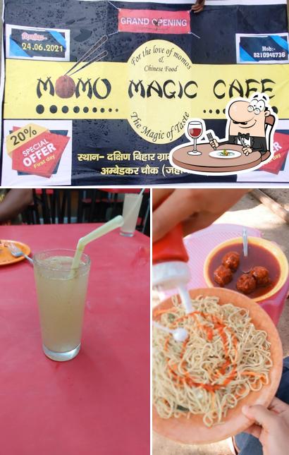 Meals at Momo magic cafe