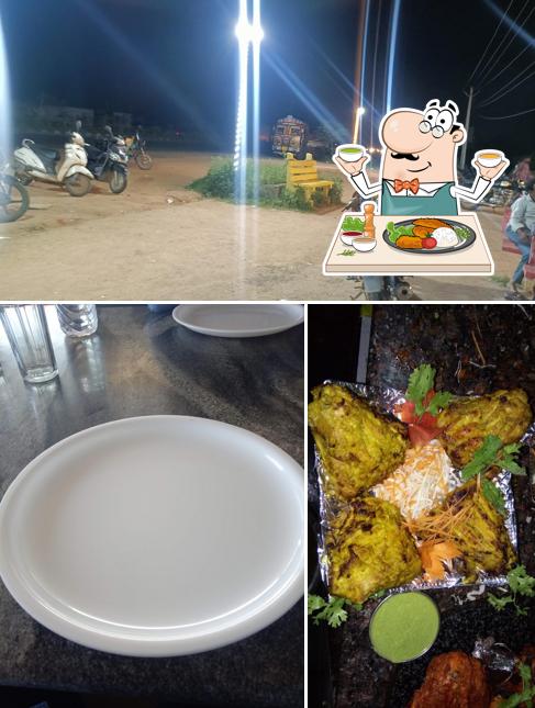 The restaurant's food and exterior