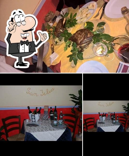 Gli interni di Ristorante San Felice