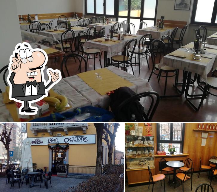 Gli interni di Bar Crocione