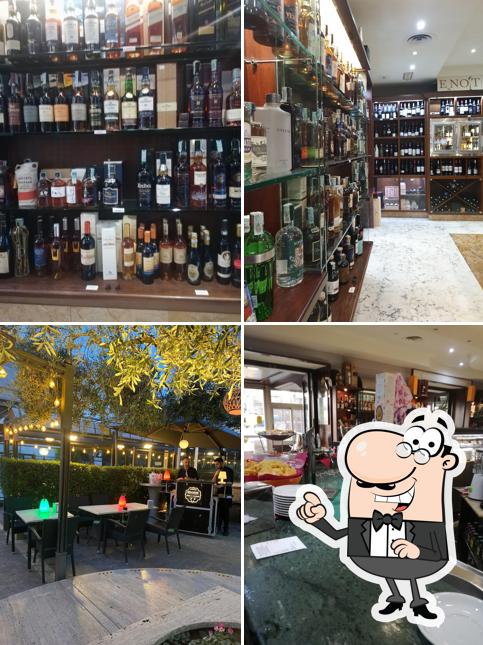 La interni e bevanda del ristorante