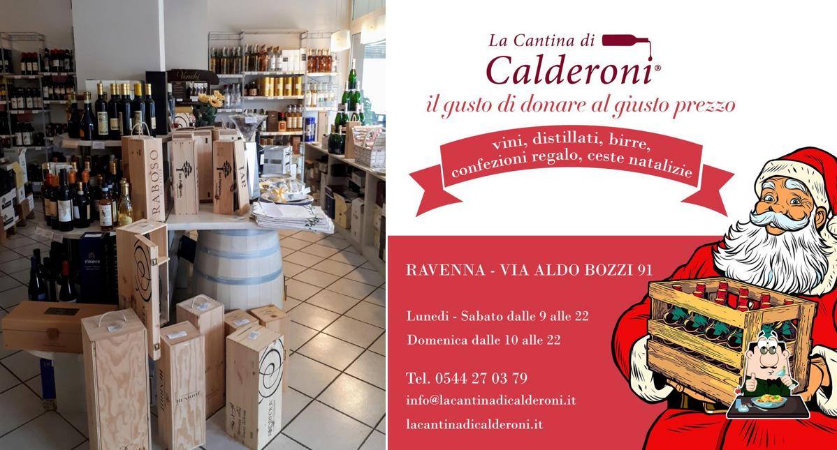 Platti al La cantina di Calderoni