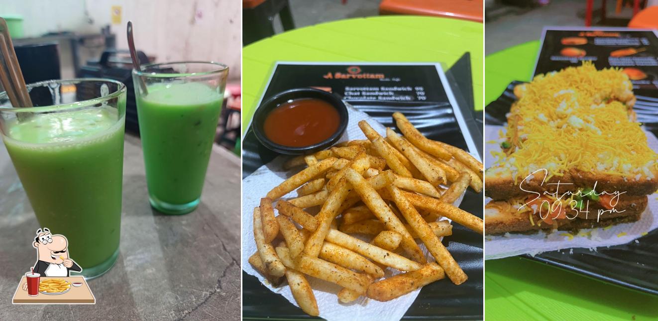French fries at A Sarvottam