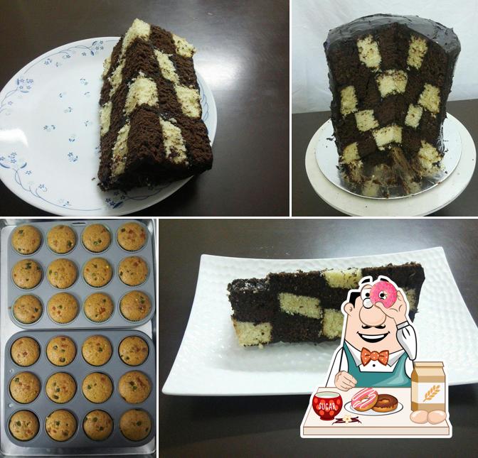 Anu's Cake Station serves a variety of sweet dishes