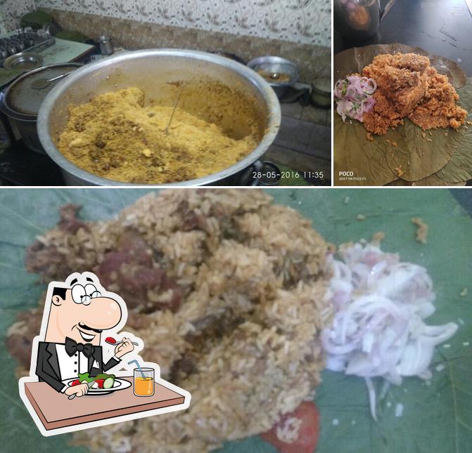 Food at Arcot briyani