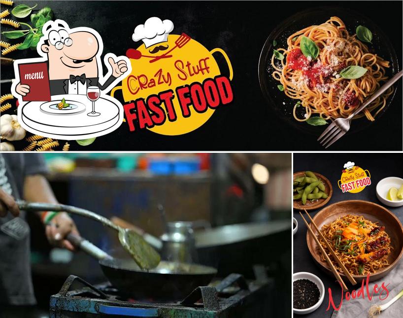 Food at CRAZY STUFF FAST FOOD