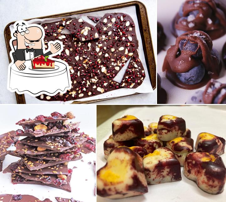 Choco Esteem serves a variety of sweet dishes