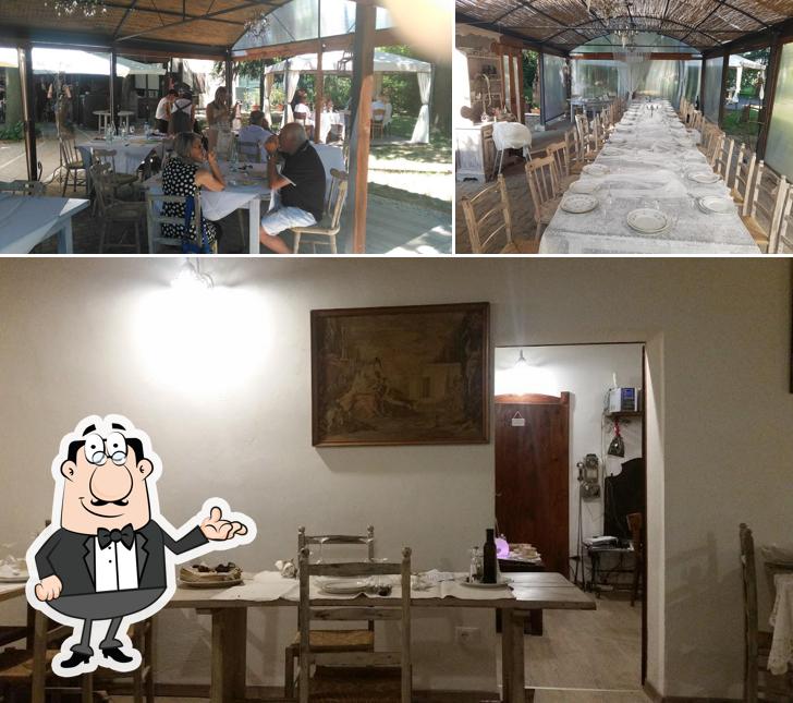 Gli interni di Club A Tavola