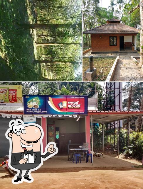 The exterior of KM Mess House(Majeedkka's Mess)